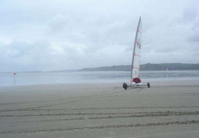  Competición de carrovelismo de arena 